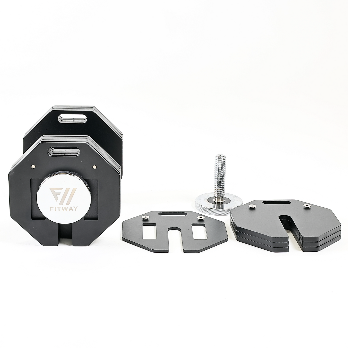 FITWAY 50lb Adj. Dumbbell Pr.