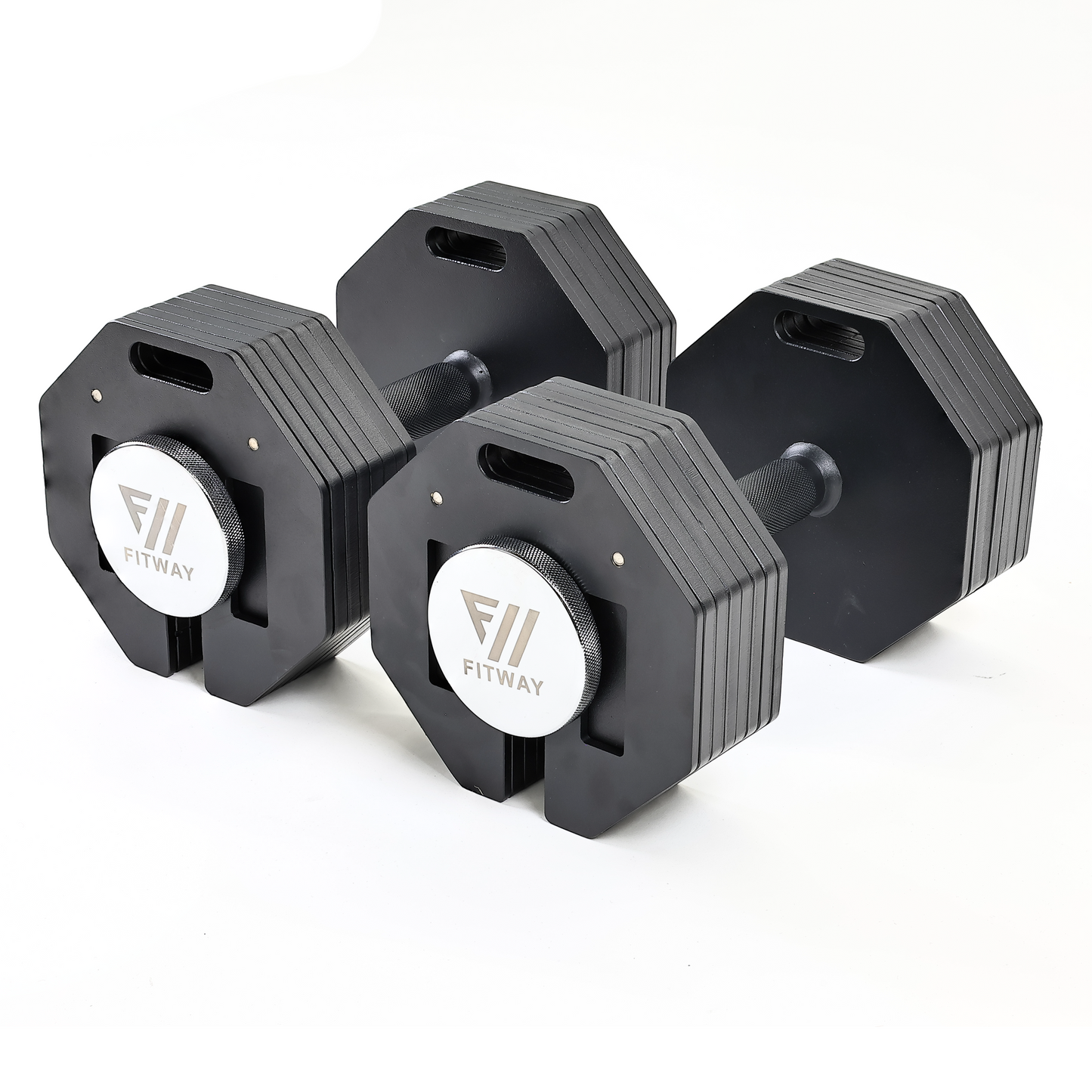 FITWAY 80lb Adj. Dumbbell Pr.
