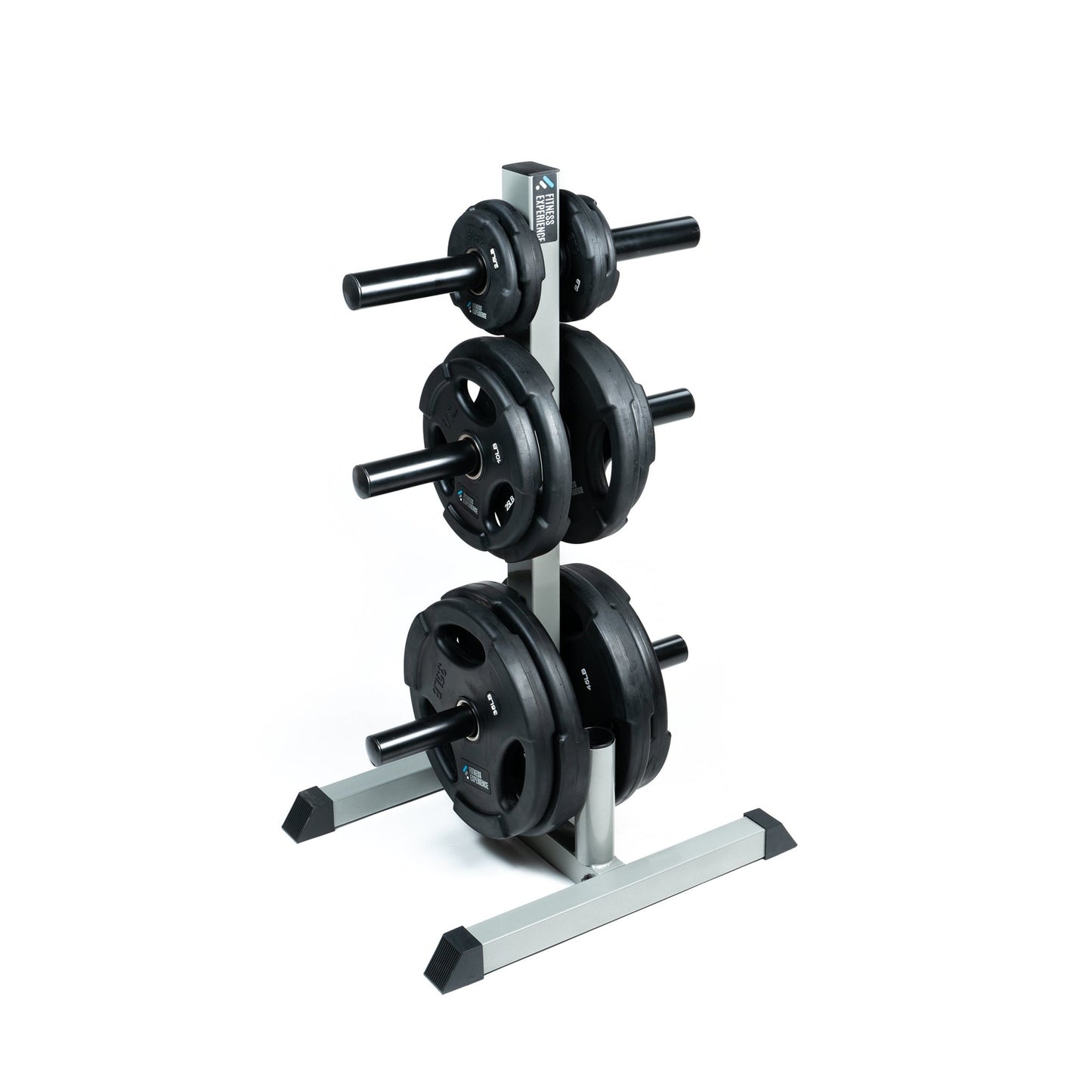 FitWay Equip. Olympic Plate Tree with 2 Bar Holder