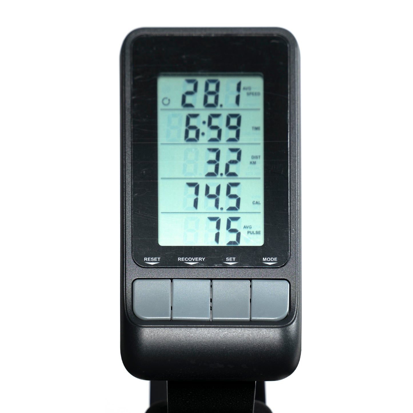 FitWay Equip. 1000IC Indoor Cycle console view