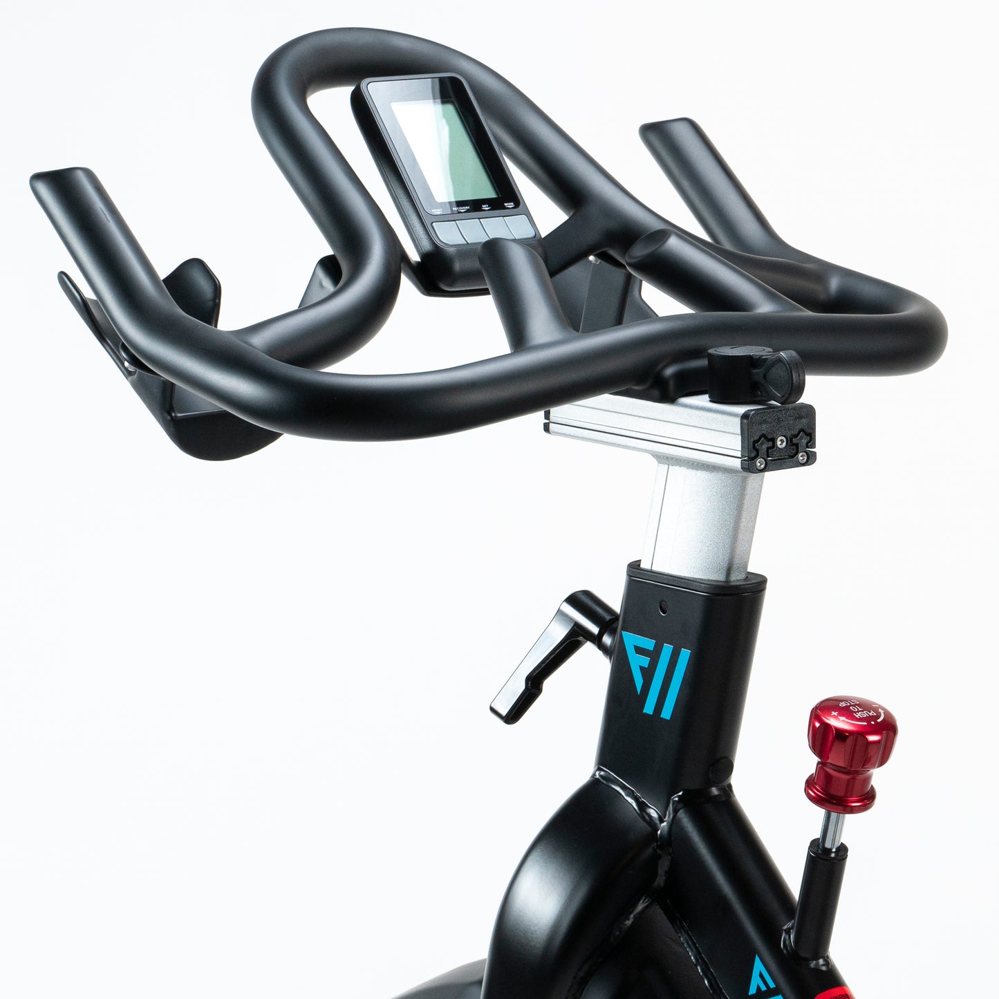 FitWay Equip. 1500IC Indoor Cycle handle view