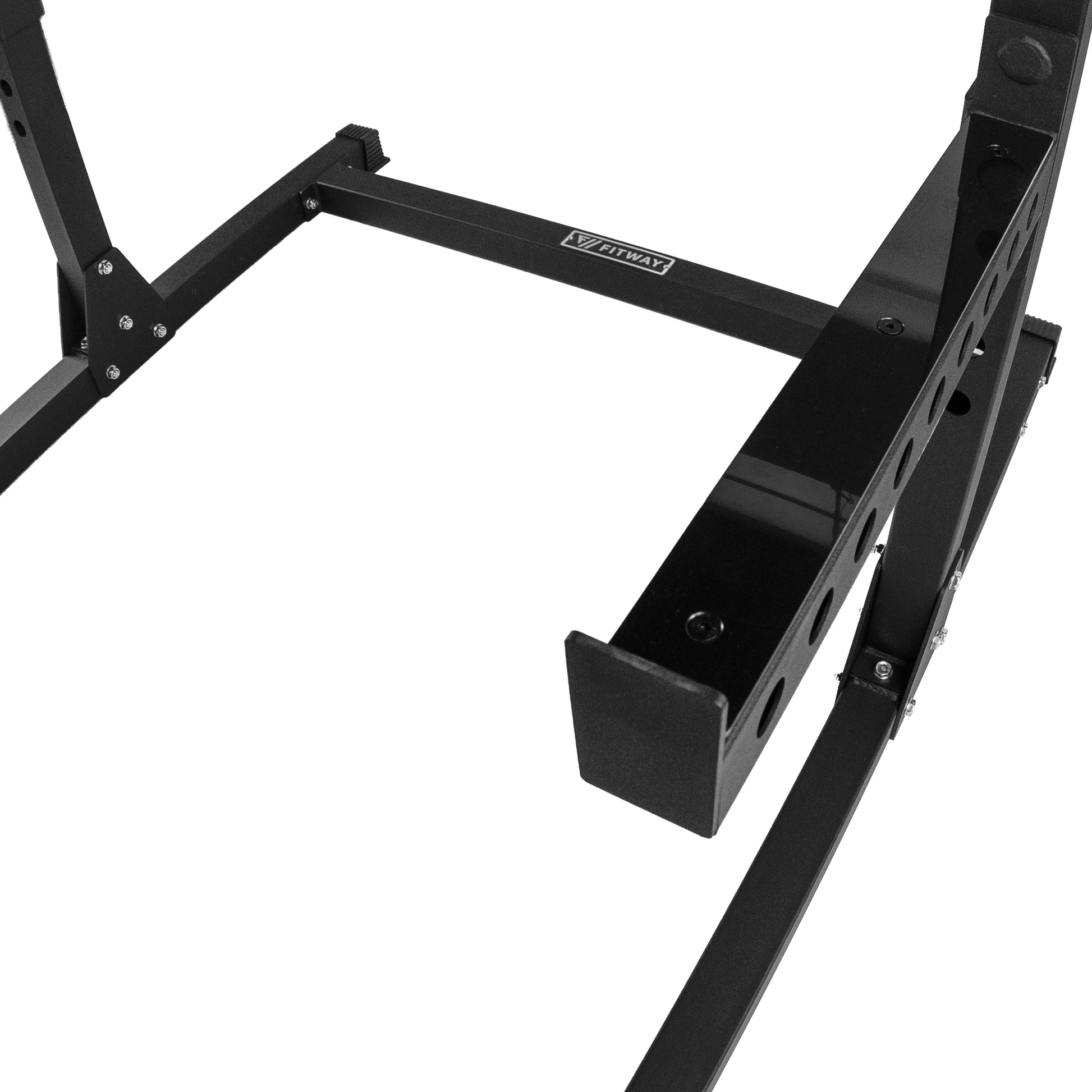 HALF RACK WITH SPOTTER ARMS